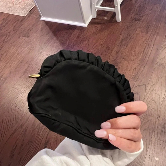 PRADA RUFFLE POUCH. IN EXCELLENT CONDITION. It’s so cute , just don’t need! - Picture 2 of 6